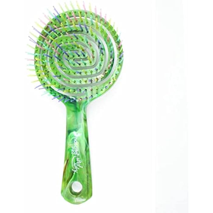 Nascita Hair Brush Detangler Detangling (Green) - Image 1